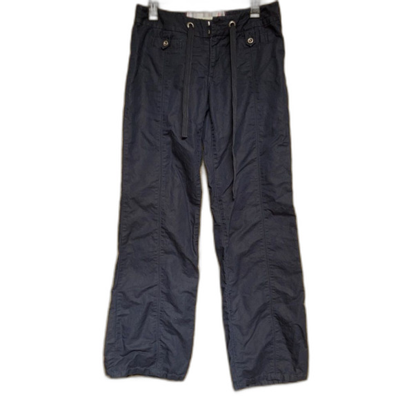 Anthropology Daughters of the liberation black linen cotton pants - Picture 1 of 7